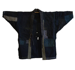 A Tattered and Battered Boro Jacket: Dark Colored Cottons