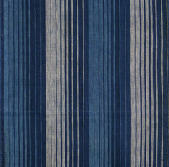 A Length of 19th Century Stripes: Allusion to Waterfall