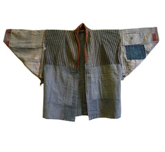 A Marvelous Boro Jacket: Edo Komon Cotton