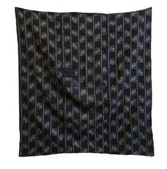 A Patched Kasuri Furoshiki: Mended Ikat Carrying Cloth