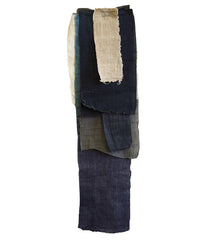 A Collection of 9 Pieces of Hemp and Ramie Cloth: Varied Sizes