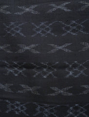 A Length of Deeply Toned Kasuri Cotton: Geometry