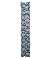A Length of Piece-Constructed Katazome Cotton: Hand Spun Yarns