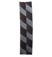 A Length of Boldly Patterned Kasuri Cotton: Large Scale Diamonds
