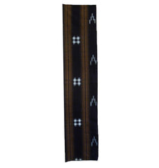 A Length of Handwoven Cotton: Gradient Stripes and Kasuri