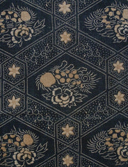 A Length of Katazome Dyed Cotton: Mythical Creatures