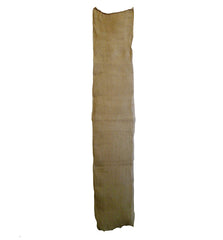 A Length of Yellow Colored Kaya: Hemp Mosquito Netting