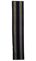 A Length of Wide Striped Cotton: Handwoven