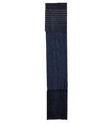 A Length of 19th Century Sashiko Stitched Boro Cloth: Panel from a Yogi
