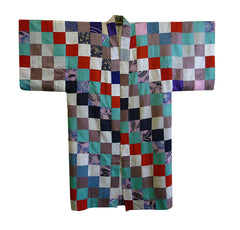 An Extremely Beautiful Piece Constructed Under Kimono: Silk Blocks