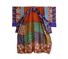 A Lightweight Silk Pieced Underkimono: Yose Juban