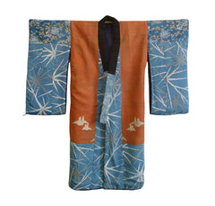 A Beautifully Pieced Silk Under Kimono: Girl's 19th Century Garment