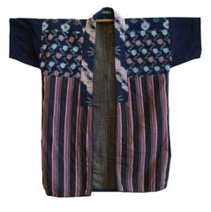 A Piece Constructed Woman's Work Coat: Mid Twentieth Century