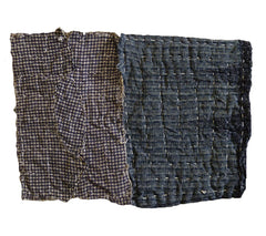 A Pair of Traditional Zokin: Flannel and Cotton