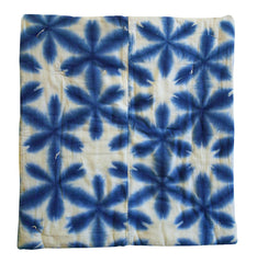 A Sekka Shibori Padded Cotton Zabuton: Hand Stitched