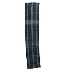A Length of Beautifully Colored Zanshi Ori: Indigo Tones