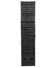 A Length of Zanshi Ori: Leftover Yarn Weaving with Kasuri Passages