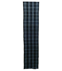 A Length of Indigo Dyed Cotton Zanshi ori: Leftover Yarn Weaving