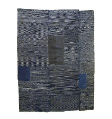 A 2 1/2 Panel Zanshi Ori Textile: Leftover Kasuri Yarns