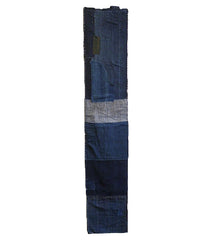 A Boro Panel: Central Patch of Zanshi Ori Weaving
