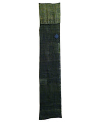 A Length of Pieced Patched Zanshi ori Mosquito Netting: Cotton