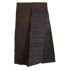 A Zanshi ori-Like Rustic Obi: Variegated Browns