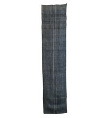A Length of Silk Zanshi Ori: Leftover Yarn Weaving in Subtle Tones