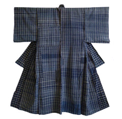 A Magnificent Zanshi-ori Yogi: Large Kimono Shaped Duvet