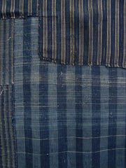 A Length of Patched Zanshi ori: Left Over Yarn Weaving