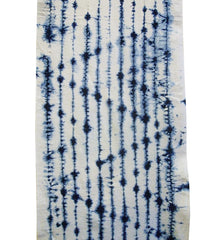 A Length of Shirakage Shibori: Complex Dyeing and Pattern