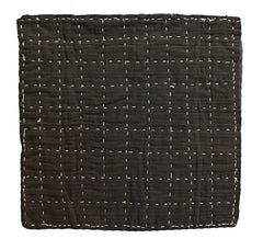 A Large Square Zokin: Brown Tone
