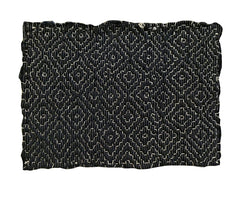 A Sashiko Stitched Zokin: Large Scale Pattern