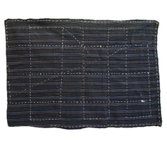 A Sashiko Stitched Cloth: Planned and Unplanned Stitching