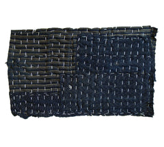 A Stitched, Abraded, Boro Zokin: Pieced Cotton