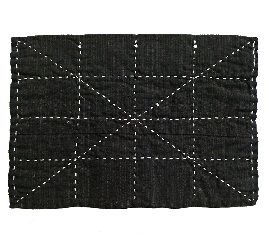 Sri | A Beautifully Stitched Zokin: Traditional Dust Rag