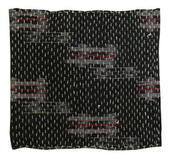A Kasuri Dyed Zokin: Sashiko Stitched Dust Rag