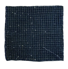 A Beautifully Stitched Zokin: Traditional Dustrag