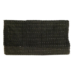 An Oblong Shaped Zokin: Recycled Cotton Kimono Fabric