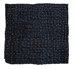 A Very Sashiko Stitched Zokin: Rustic and Abrasion