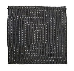 A Square Shaped Sashiko Stitched Zokin: Traditional Dustrag