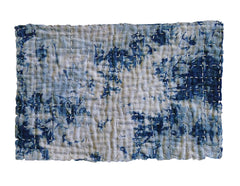 A Mottled Shibori Zokin: Hand Stitching