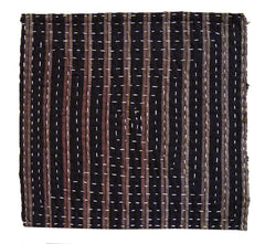 A Striped Square Zokin: Concentric Stitching