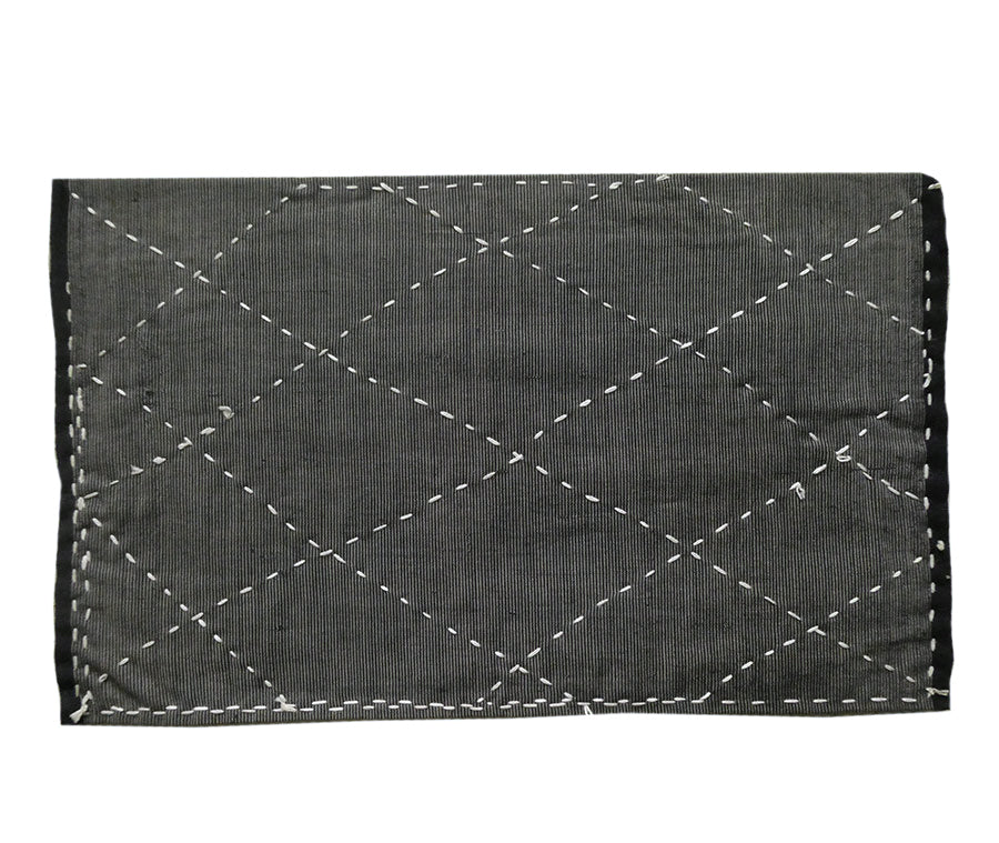 Zokin Sri | A Sashiko Stitched Zokin: Traditional Re-Purposed Cotton Dustrag