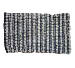 A Striped and Stitched Zokin: Colored Thread