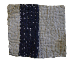 A Pieced Boro Zokin: Two Distinct Sides