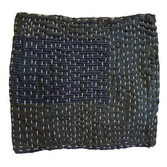 A Patched Boro Zokin: Sashiko Stitched Dust Rag