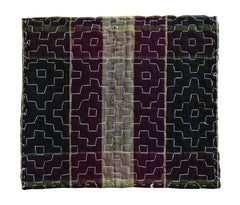 A Thickly Layered Cotton Zokin: Fancy Sashiko Stitching