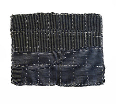 A Patched Zokin: Rough Sashiko Stitching